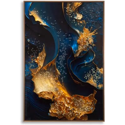 Muurdecoratie sterrenprint met Andromeda lijst Mauro Ferretti Laccata