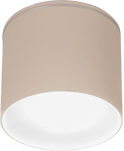 Lumidora Plafondlamp 75249 - Plafonniere - BOSA - GU10 - Taupe - Aluminium - Buitenlamp - Badkamerlamp - IP44 - ⌀ 11 cm