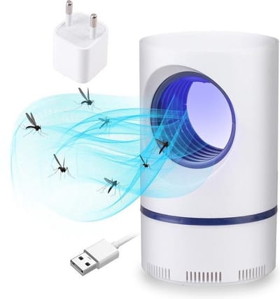 Beeoo Muggenlamp | Insectenlamp | Muggenvanger | Anti-Muggenlamp | Muggen Lamp Vanger | Vliegenlamp | Anti-Muggenlamp | Killer Lamp - Muggen, Fruitvlieg, Motten - Ultraviolet