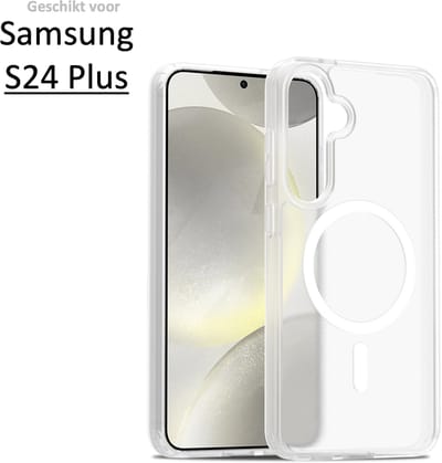 Brosendaal Hoesje - Geschikt voor Samsung Galaxy S24 Plus – Transparant – Telefoonhoesje – Ondersteunt Draadloos Opladen – Ultradun en maximale Valbescherming