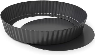 Ronde Taartvorm met Losse Bodem en Antiaanbaklaag - Ø 32 cm