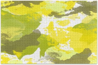 Legpuzzel Volwassenen - Papier Puzzel - Thuis Plezier - Unieke Onregelmatige Vorm - 1000 stuks - Aquarel Patroon