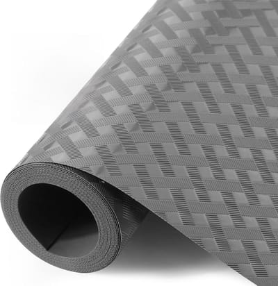 Ynkkvre - Eva Keukenmat - Levensmiddelenbestendig EVA-materiaal - Dubbelzijdig Ontwerp Water-En Olieafstotend - 1 Stuk - Voor Koelkast Laden En Kasten Zwart