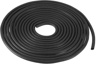 Rubber Foam Weather Seal 3mm Diameter 10m Long - Perfect for DIY Projects and Home Sealing