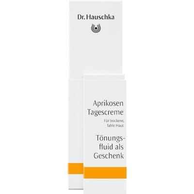 Dr. Hauschka Dagopvang Abrikozen dagcrème + tonifiërende fluid Dagcrème Unisex 32.5 ml
