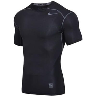 T-shirt Manches Courtes de Sport Fitness Confortable Nike Homme Hauts Noir 826592-010 M black