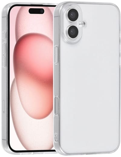 Telefoonhoesje TUNIQ iPhone 16 Plus Backcover hoesje TPU - Transparant