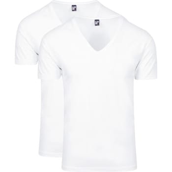Alan Red T-Shirt Extra Diepe V-Hals Stretch - Maat XXL - Heren - T-shirt basis
