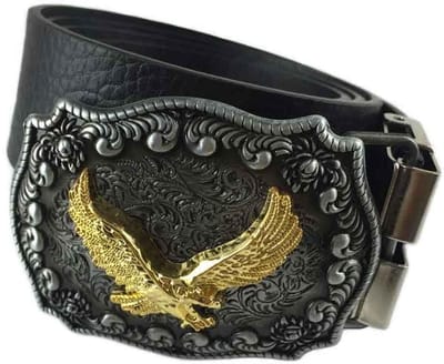 Western-riem voor heren Dames reliëf gegraveerde leren riem voor jeansbroeken Rodeo