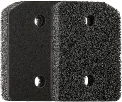 2-pack sponsfilters – Sponsfilters voor wasdrogers – Sponsfilters voor wasmachines – Praktische accessoires voor wasdrogers – Compatibel met wasdrogers – Geschikt voor Miele T1-serie – 20,7 x 15,7 x 3 cm