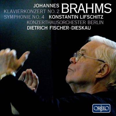 Konstantin Lifschitz, Konzerthausorchester Berlin, Dietrich Fischer-Dieskau - Brahms: Klavierkonzert No. 2 | Symphonie No. 4 (2 CD)