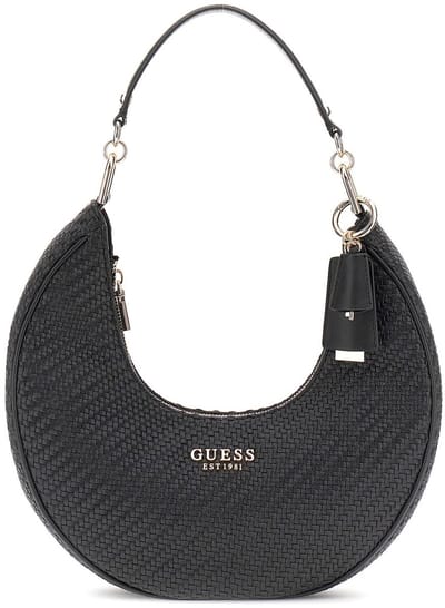 GUESS Schoudertas Mirema Hobo Shoulder Bag Black Zwart