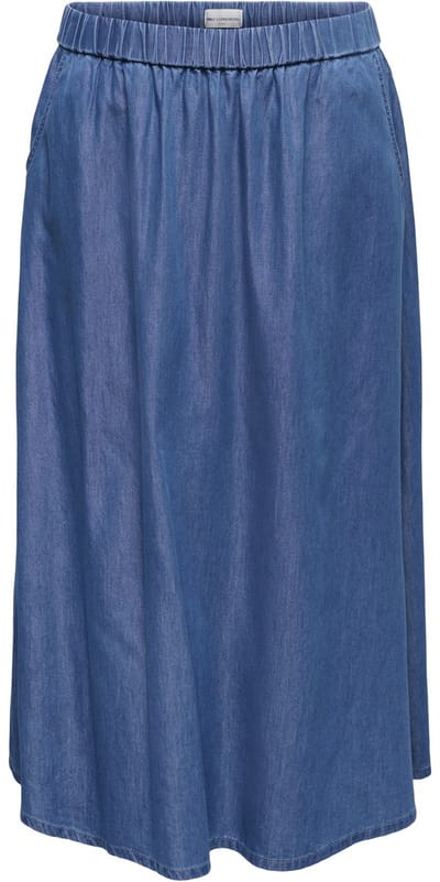 ONLY CARMAKOMA CARBEA LONG SKIRT DNM GUA MAAT 48