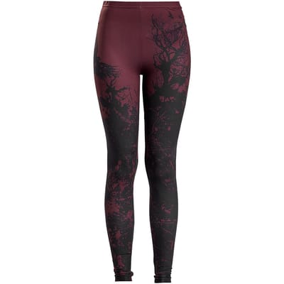 Black Premium by EMP Legging - Built For Comfort - S tot 5XL - voor Vrouwen - zwart-rood