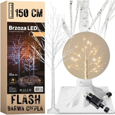 Zolta - LED Berkenboom - 150cm - Warm Licht - 120 LED - IP44