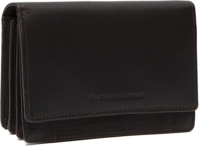 The Chesterfield Brand Leren Portemonnee Salzburg Harmonica Wallet Brown Donkerbruin