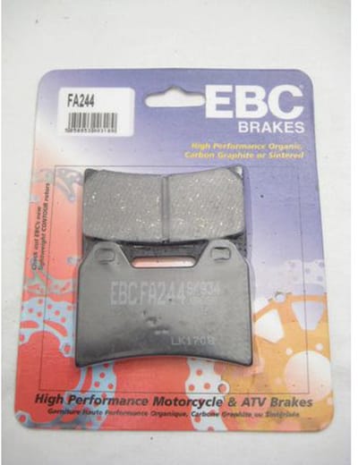 Set remblokken EBC FA-244KEV Kevlar
