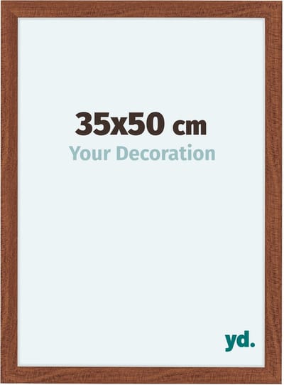 Your Decoration - Fotolijst 35x50 cm - MDF - Walnoot - Como