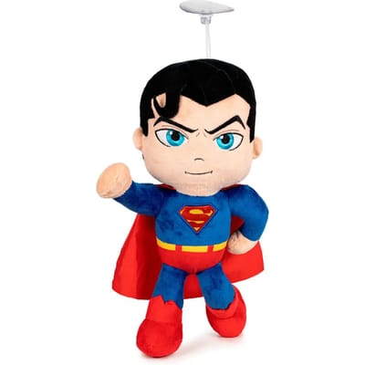 Superman (vuist omhoog) DC Comics Pluche Knuffel 22 cm - Speelgoed Superheld Knuffels voor Kinderen Jongens Meisjes - DC Comics Marvel Plush Toy - Clark Kent Batman