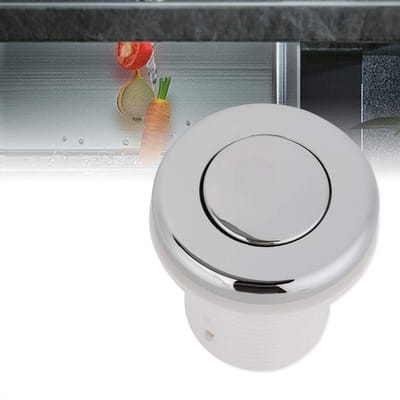 Luchtdruk Schakelaar 28mm - Waterdichte Pneumatische Knop voor Afvalverwerking, Jacuzzi en Speelgoed