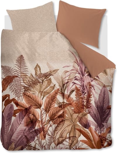 Beddinghouse Paloma dekbedovertrek - Eenpersoons - 140x200/220 cm - Steenrood