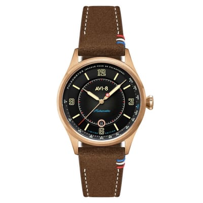 AVI-8 - AV-4153-04 - Polshorloge - Heren - Automatisch - Flyboy Lafayette 110th Anniversary Limited Edition