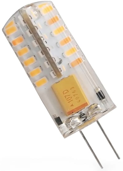 Spectrum LED Insteeklampje G4 2W - 12V - 175 Lumen - 6000K Koud wit - Helder daglicht - Energiezuinig