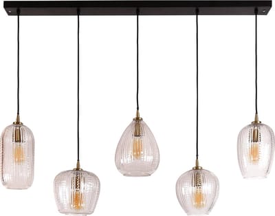 AnLi Style Hanglamp 5L diamond grain mix