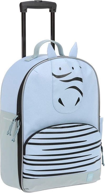 Lässig Trolley Reiskoffer voor Kinderen About Friends Kaya Zebra