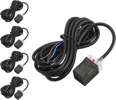 Dailygoody - Inductieve Nabijheidsschakelaar - Sensor met 5mm Afstand - Verpakking van 5 Stuks - 10-30V voor Diverse Toepassingen - NO - Betrouwba...