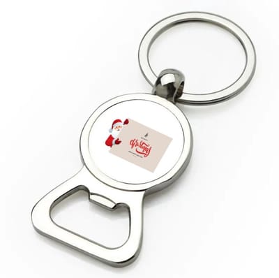 Akyol - kerst merry christmas and a happy new year flesopener - Kerstmis - kerst beker - winter - kerst - christmas - kerst cadeau - 9 bij 3 cm