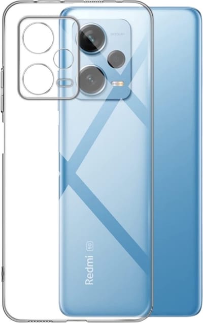 Hoesje voor Xiaomi Redmi Note 12 pro Plus 5G backcover Shockproof siliconen Transparant