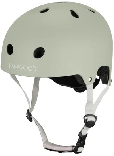 Banwood Kids Eco Fietshelm - Olive -helm - kinderhelm
