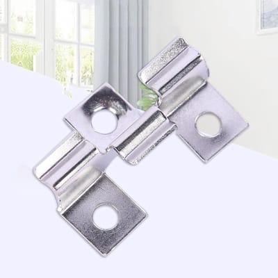 Set van 100 RVS Bevestigingsclips voor Terras, Schroeven en WPC Planken - Geschikt voor 8-10 mm Clips