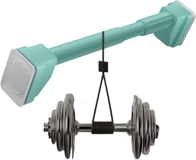 Telescopische Stang - Spanstang Gordijnroede - Ruimte Verdelen - Zonder Boren - 160-250 cm - Groen