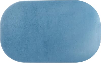 Atmosphera Nina Soft placemats/Onderleggers - Set van 4 - 44x28cm - Blauw