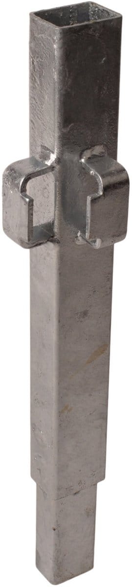 Hoekpaal/hoekrong Eduard 30 cm linksachter rechtsvoor - geschroefd