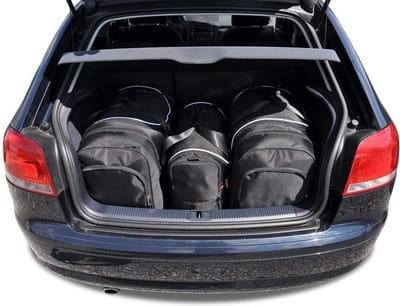 AUDI A3 2003-2013 3-delig Bespoke Reistassen Auto Interieur Kofferbak Organizer Accessoires