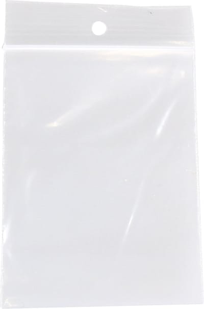 Zak - Sluitgripzak - LDPE - 6x8cm - 50my - transparant - 1000 stuks