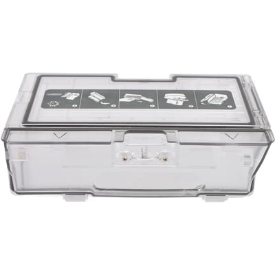 Bac à poussière Boîte de rechange Aspirateur robot Bac collecteur pour G10S G10spro G20 S8 T7S white