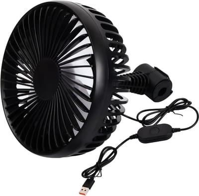 Usb Ventilator - Auto Ventilator - Airco Compact - Zwart