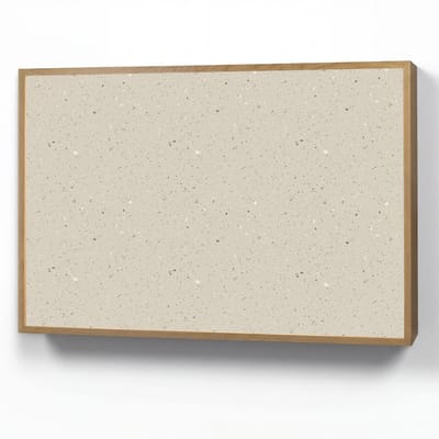 Wandlamp 90x60 cm - Oplaadbaar - Lichtbeige - Terrazzo - Grijs - Wandlampen binnen woonkamer - Slaapkamer lamp - Decoratieve nachtlamp - Vloerlamp draadloos