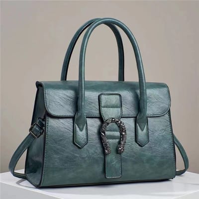 Nieuwe Mode Hoge Uitstraling Trend Handtas Buitenlandse Stijl Casual Schoudertas High-end Grote Capaciteit Moeder Tas . gray