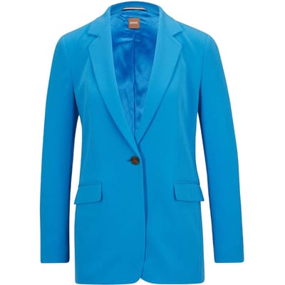 Boss Jocaluah-colbert voor dames (Helder Blauw)