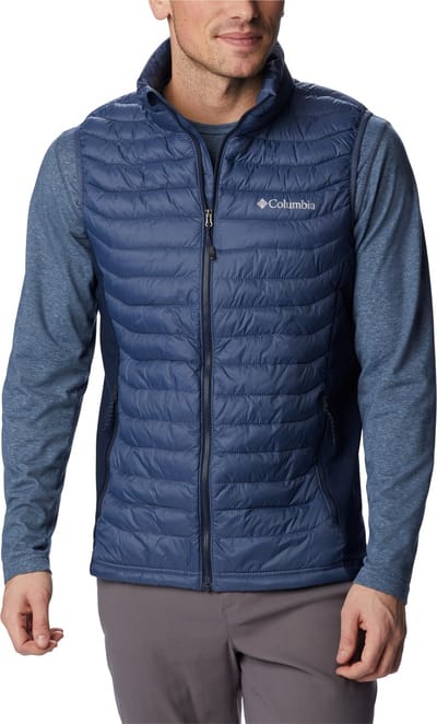 Columbia Powder Pass™ Vest - Bodywarmer - Bodywarmer Heren - Blauw - Maat S
