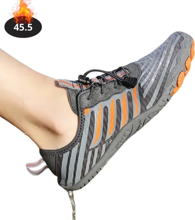 Nivard Waterschoenen Voor Kinderen & Volwassenen - Aqua Shoes - Aquaschoenen - Afzwemschoenen - Zwemles Schoenen - Grijs - 45.5