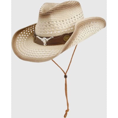 boohoo Dames Burnish rieten cowboyhoed | Natural