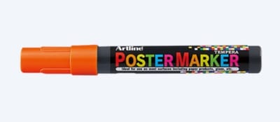 Artline - Poster Marker Tempera 4 mm - oranje