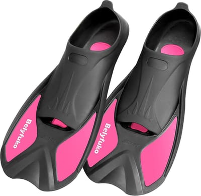 Korte Zwemvinnen voor Snorkelen en Duiken - Comfortabel voor Volwassenen en Kinderen