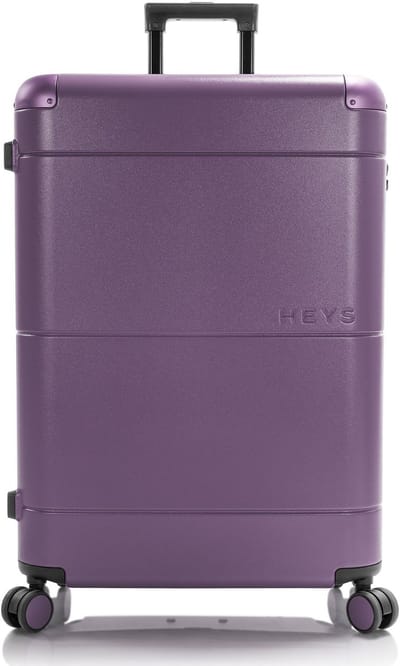 Heys Zen 4 wielen Trolley L 76 cm met uitbreidingsplooi - Harde bagage - TSA slot - purple